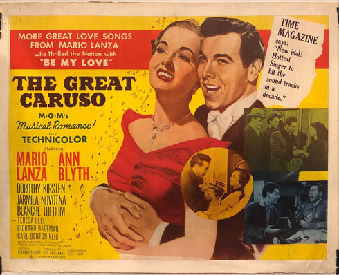 the great caruso 1951 display sheet